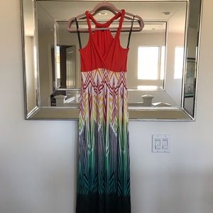 Felicity & Coco - multi color maxi dress